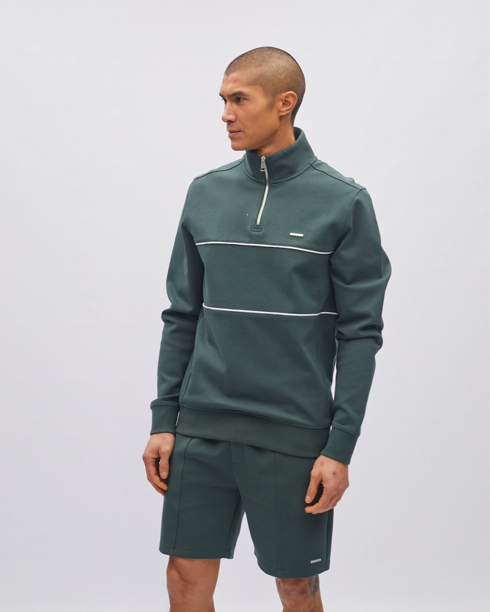 Simon Half Zip Mayan Forest