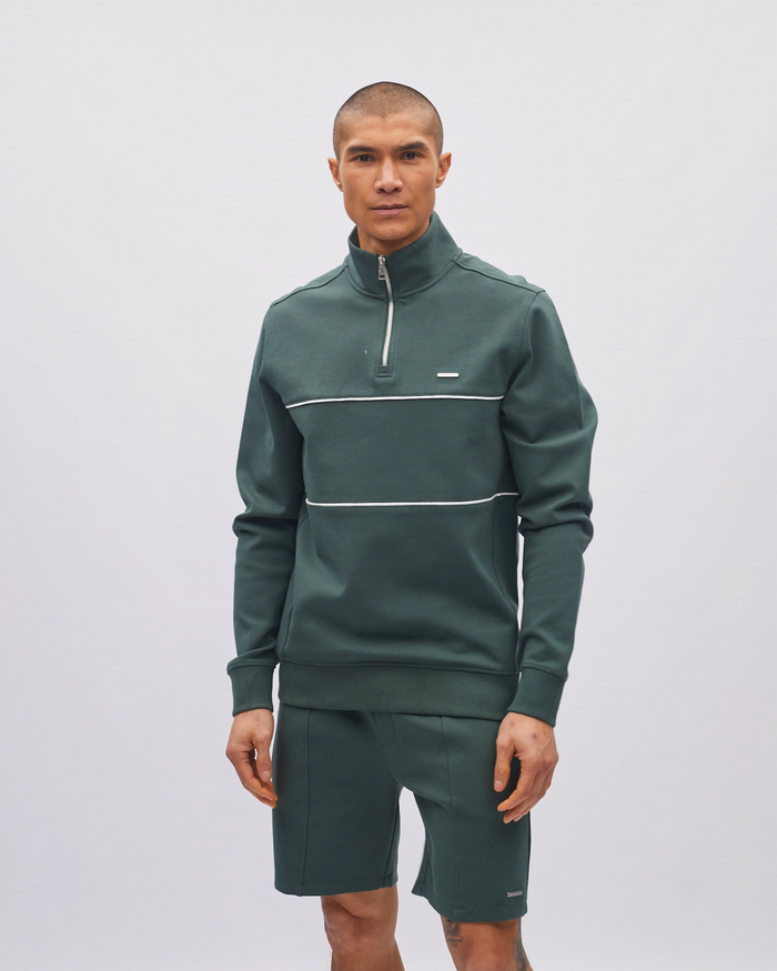 Simon Half Zip Mayan Forest