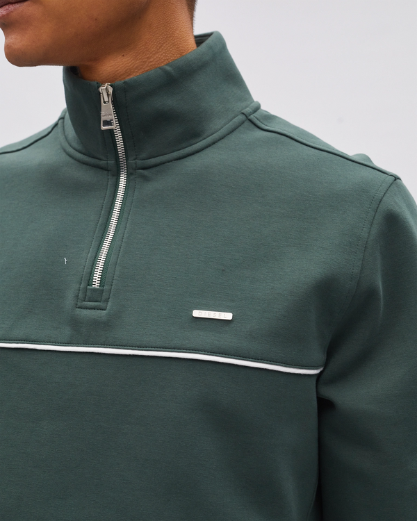 Simon Half Zip Mayan Forest