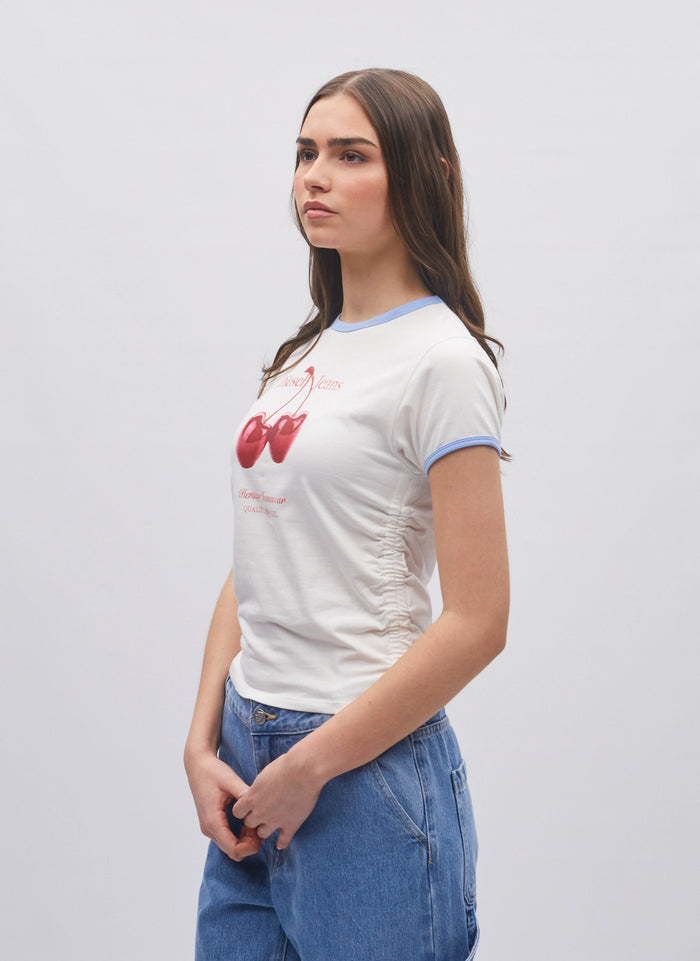 Soleil Tee Dove White