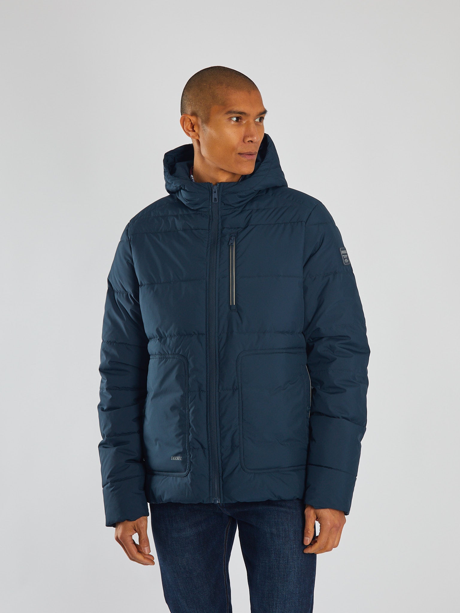 Storm Jacket Vintage Navy — Diesel.ie