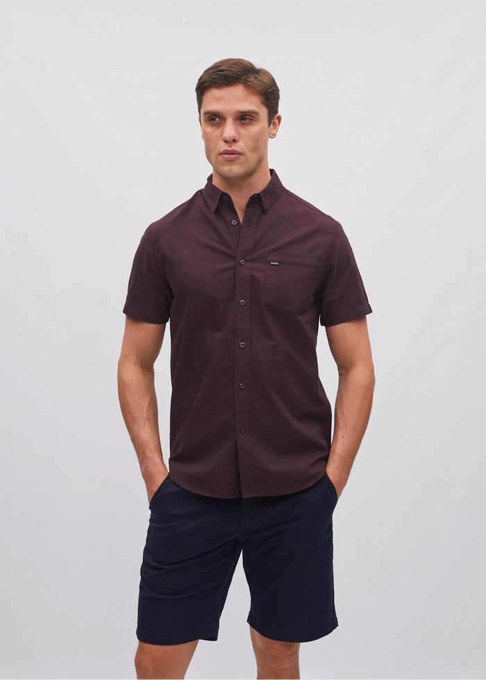 Sullivan SS Shirt Dark Prune