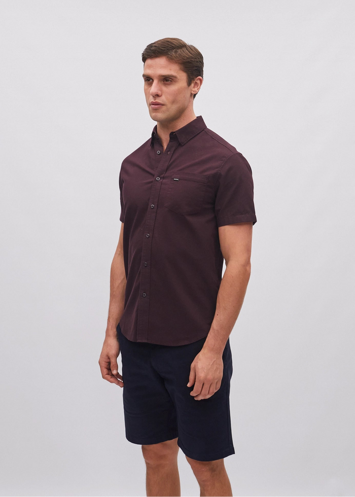 Sullivan SS Shirt Dark Prune