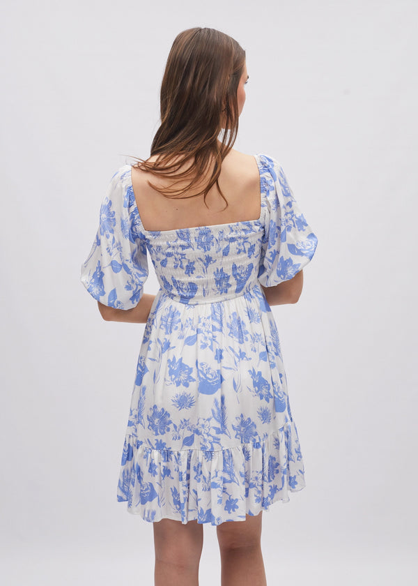 Sunny Dress Blue Daisy
