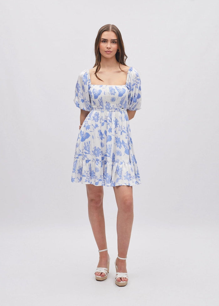 Sunny Dress Blue Daisy