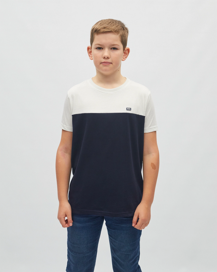 Sydney Tee White/Navy