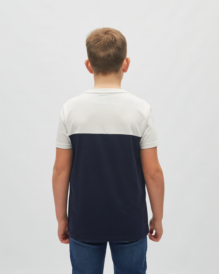 Sydney Tee White/Navy