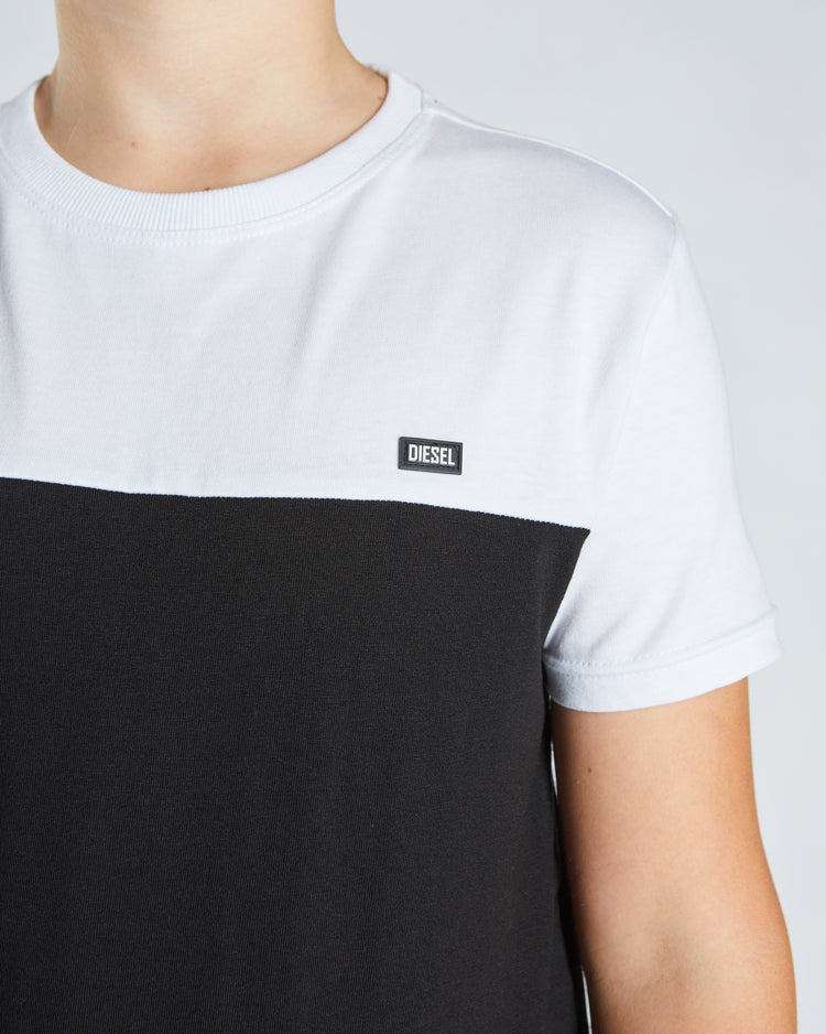 Sydney Tee Black/White
