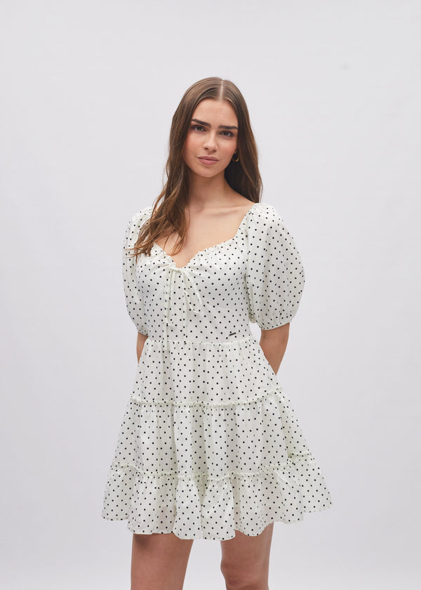 Sylvia Dress Dove White