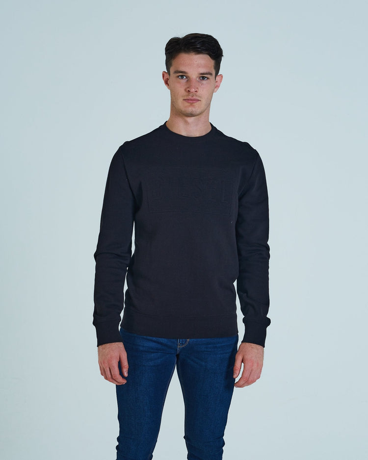 Brodie Crew Sweat Black