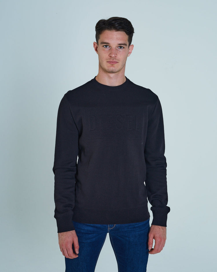 Brodie Crew Sweat Black