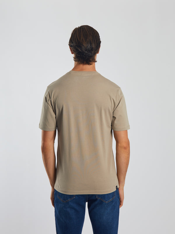 Soren Tee Stone Biscuit