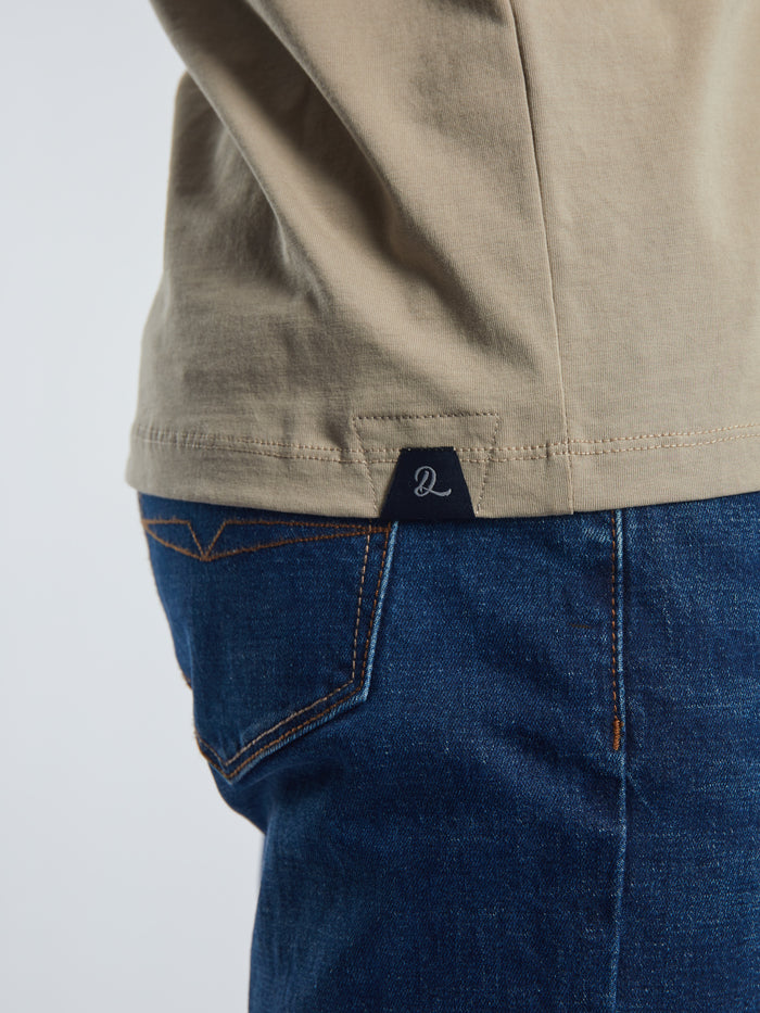 Soren Tee Stone Biscuit