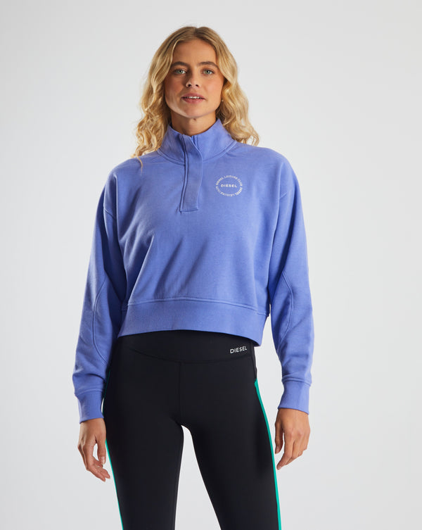 Steffi Half Zip Blueberry Crush