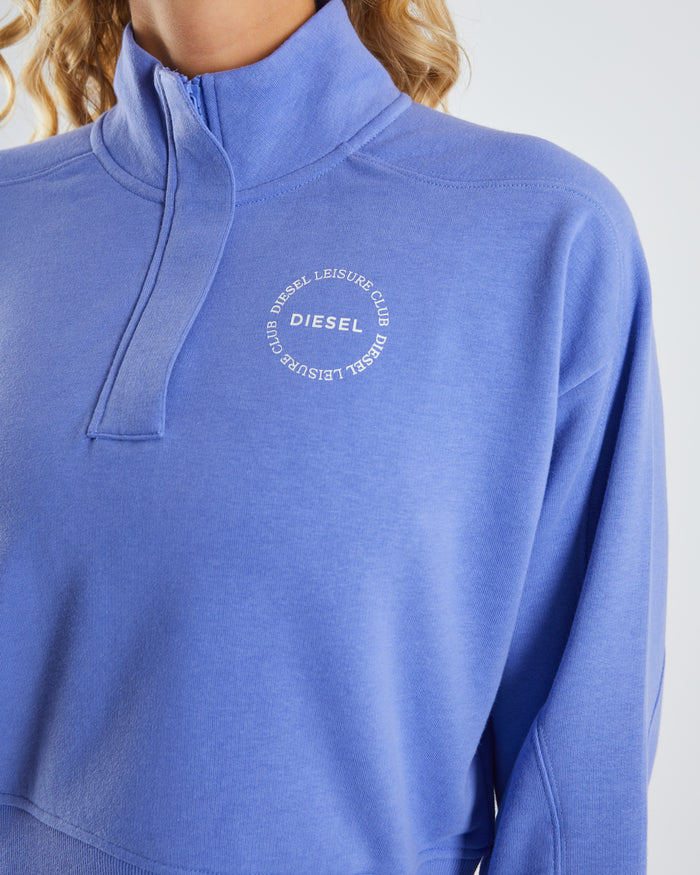 Steffi Half Zip Blueberry Crush