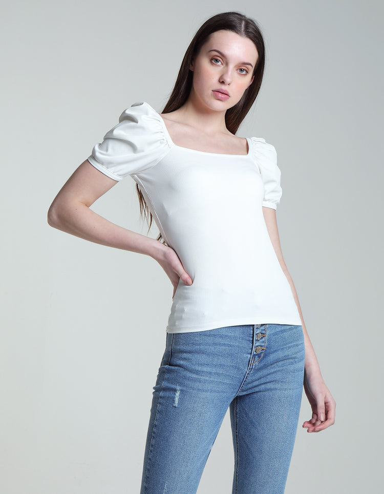 Bonita Tee Ivory