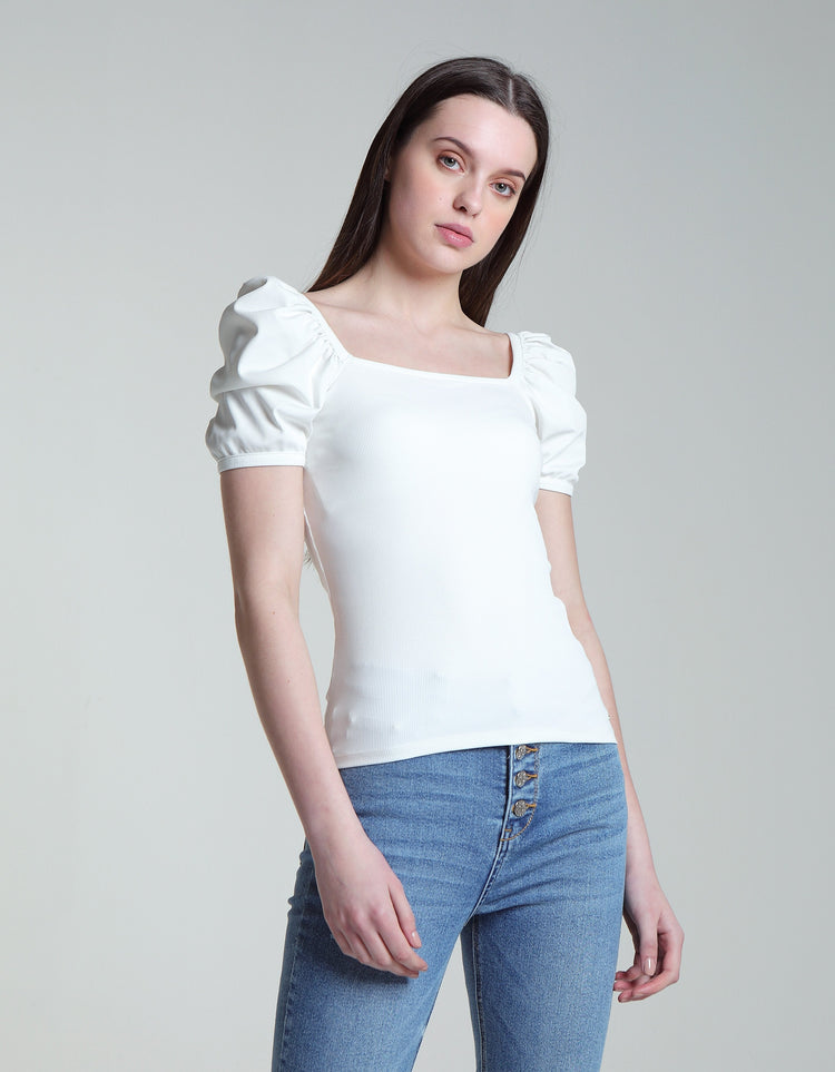 Bonita Tee Ivory