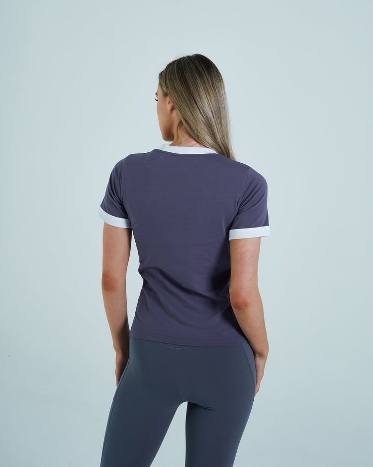 Addie T-Shirt Lavender Slate