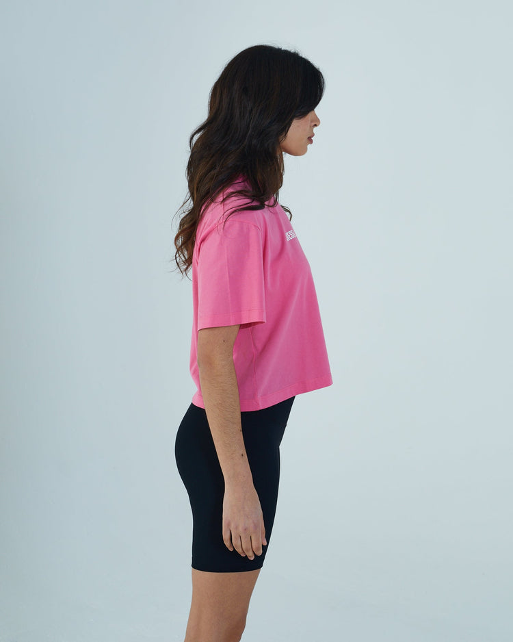 Joy Boxy T-Shirt Bubblegum Pink