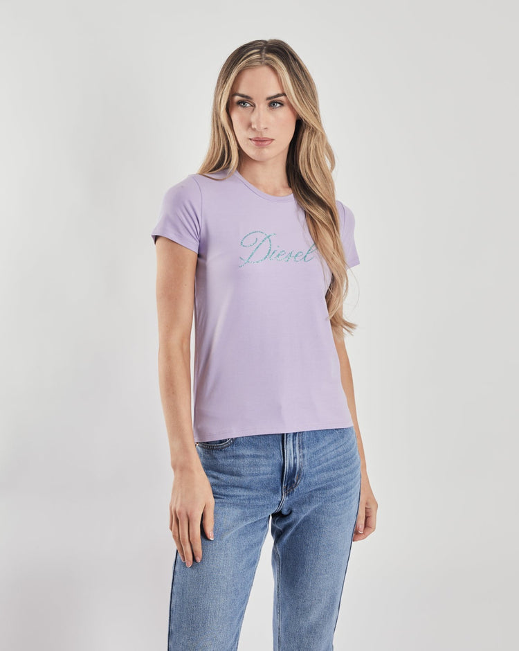Anneli T-Shirt Purple Rose