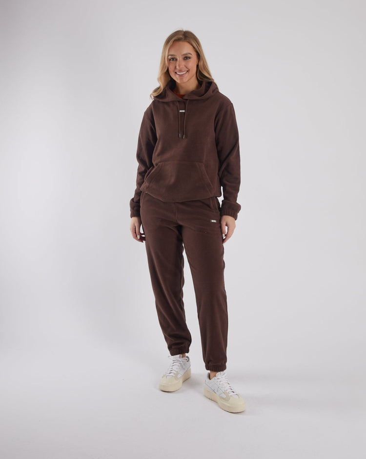 Nala Fleece Jogger Deep Coco