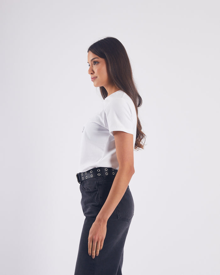 Tamara T-Shirt Dove White