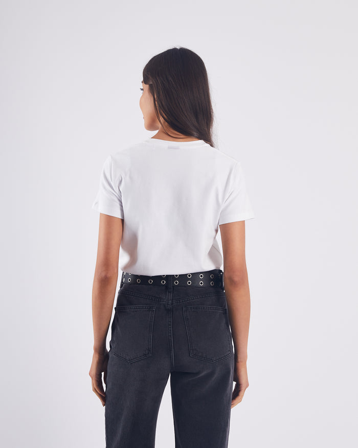 Tamara T-Shirt Dove White