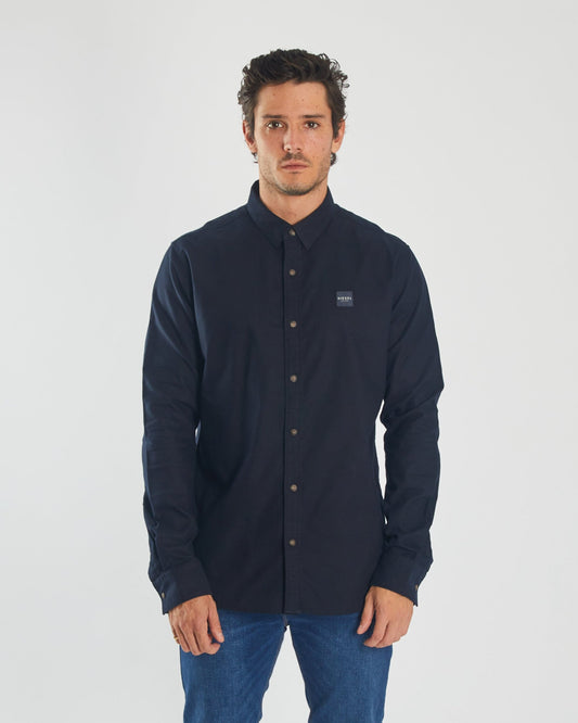 Temple Shirt North Navy