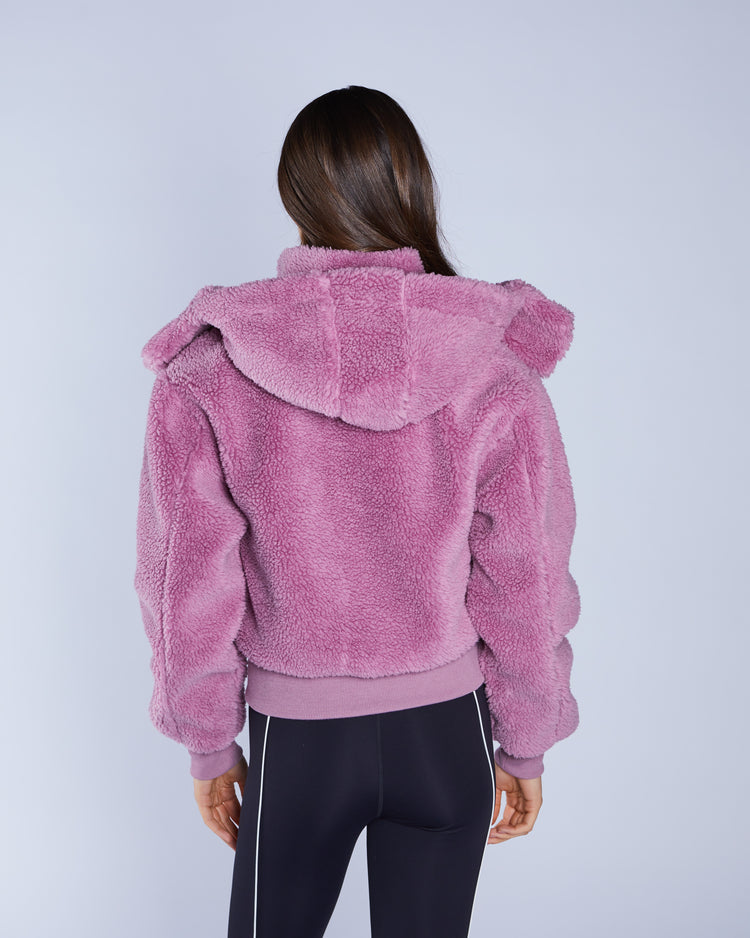 Thea Fleece Jacket NY Pink