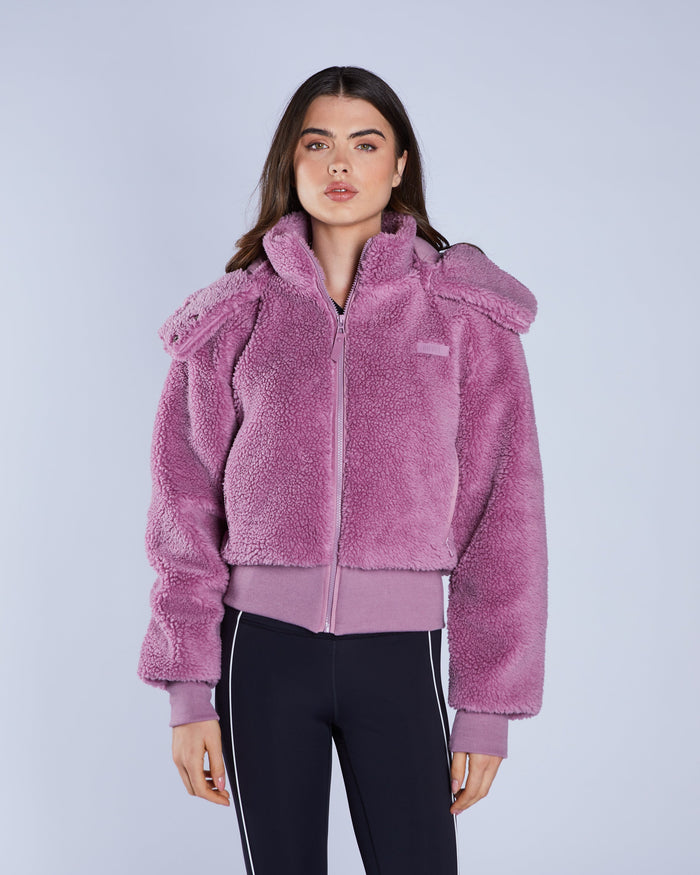 Thea Fleece Jacket NY Pink