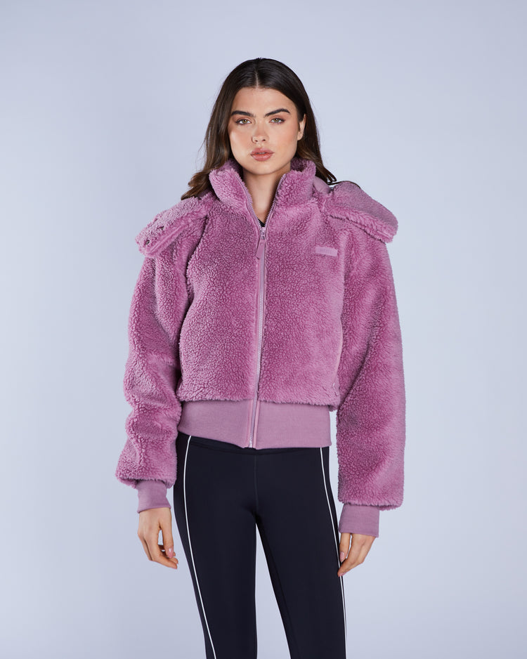 Thea Fleece Jacket NY Pink