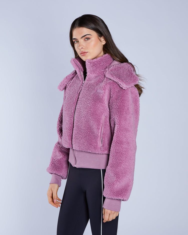 Thea Fleece Jacket NY Pink
