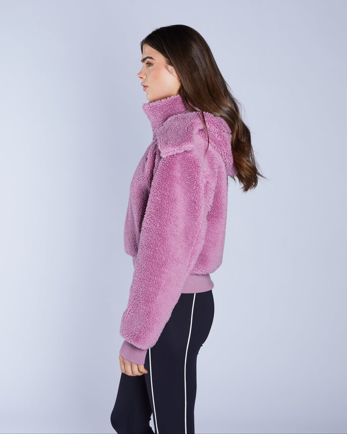 Thea Fleece Jacket NY Pink