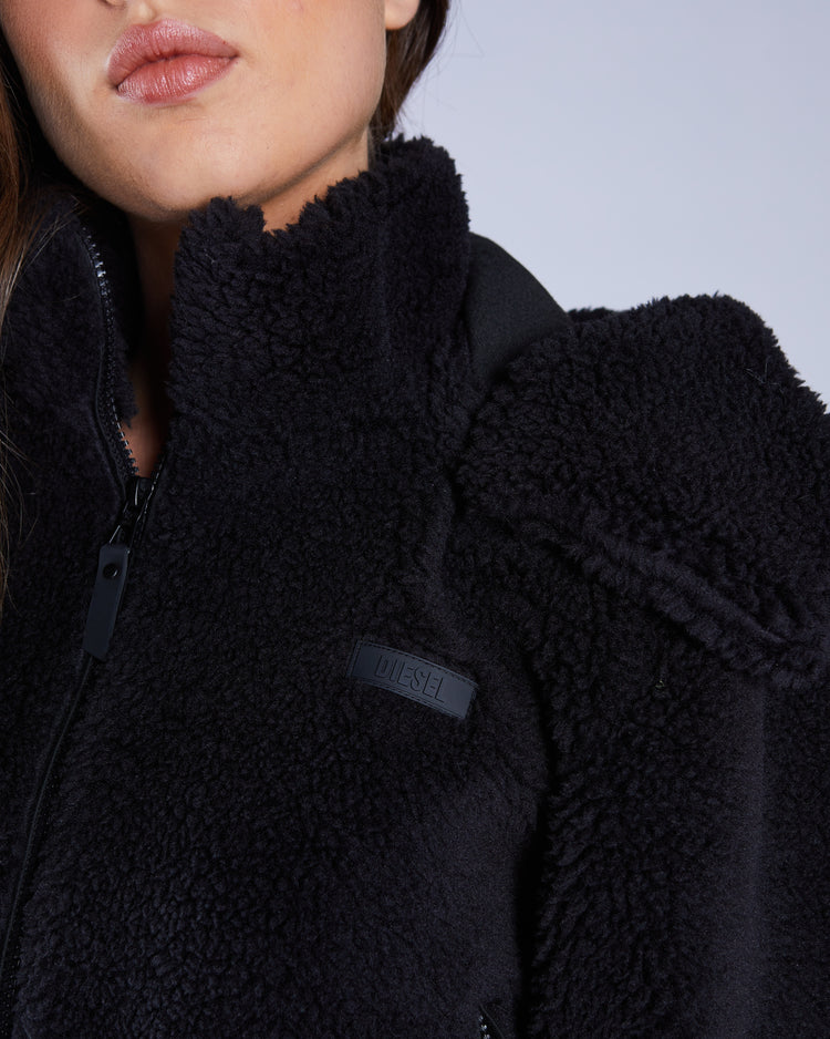 Thea Fleece Jacket Pitch Black