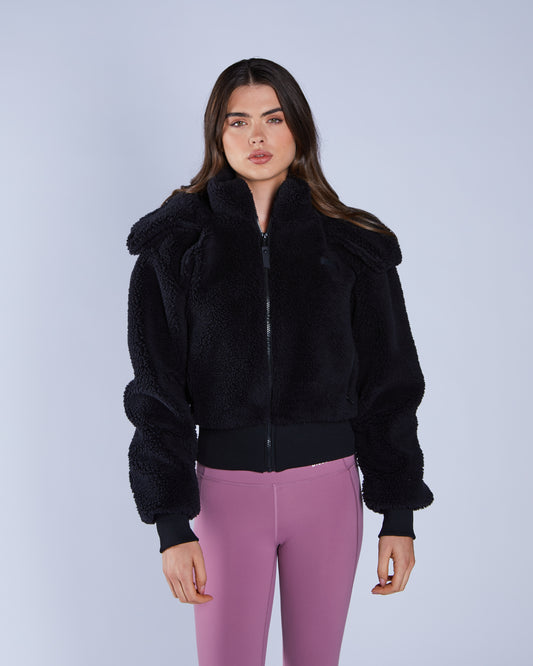 Thea Fleece Jacket Pitch Black