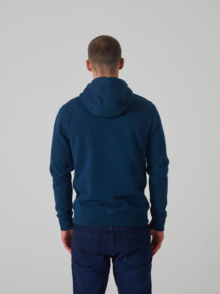 Theo Hoodie Midnight Teal