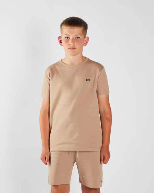 Toby Textured Tee Sand