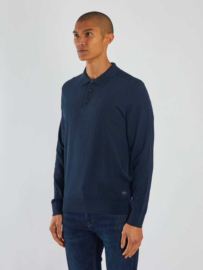 Trey Polo Knit North Navy