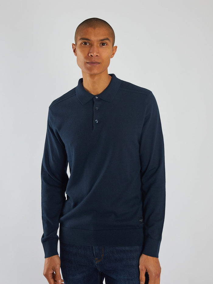 Trey Polo Knit North Navy