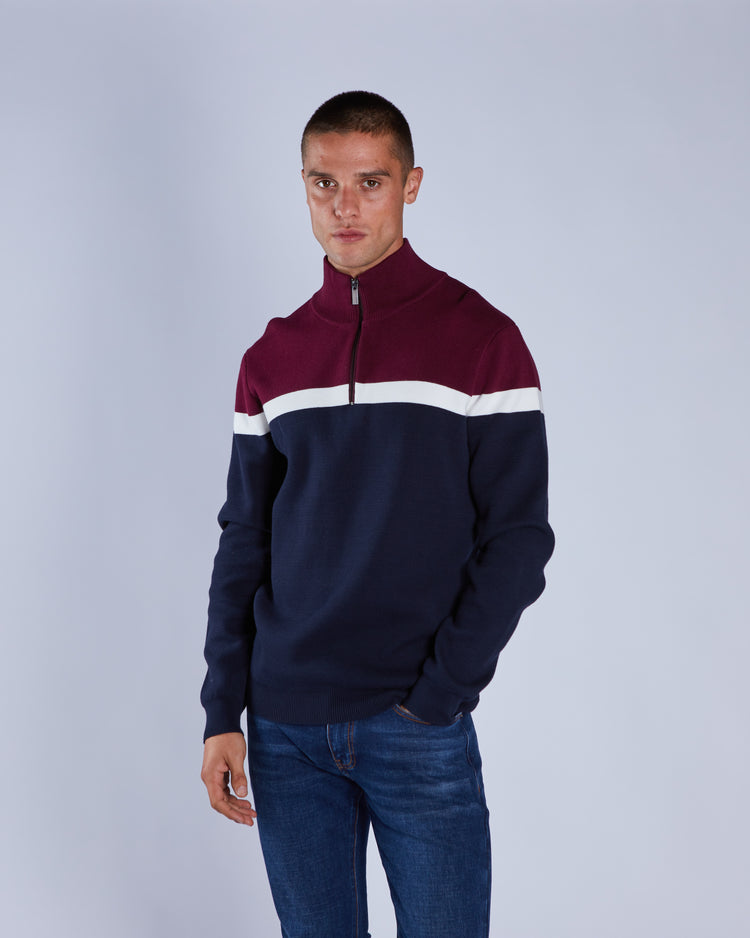 Tully Half Zip Fig