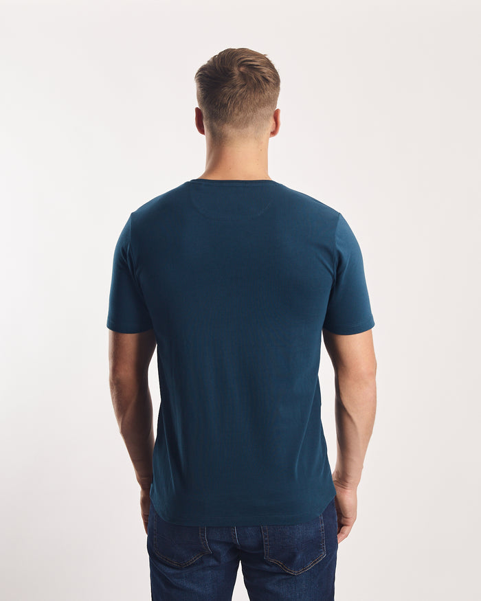 Ultan Tee Midnight Teal
