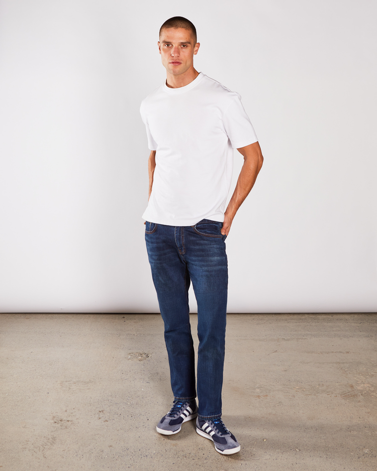 Rio Relaxed Straight Dark Blue