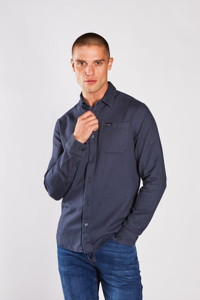 Dryden Shirt Salute Navy