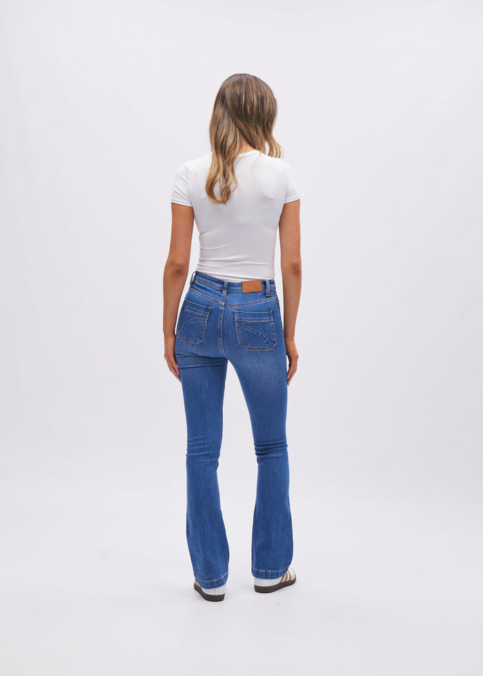 Gina Hr Bootleg Sky Blue
