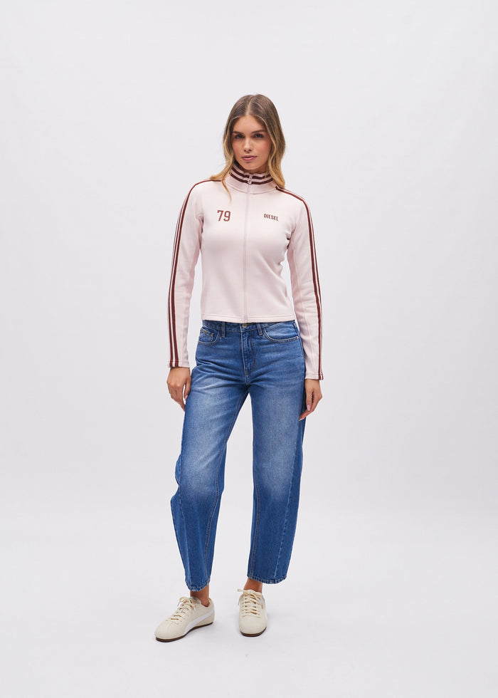 Haley Jane Zipper Powder Pink