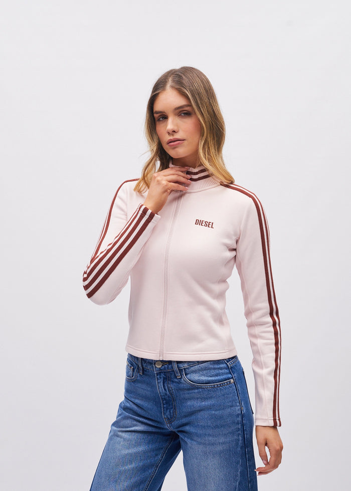 Haley Jane Zipper Powder Pink