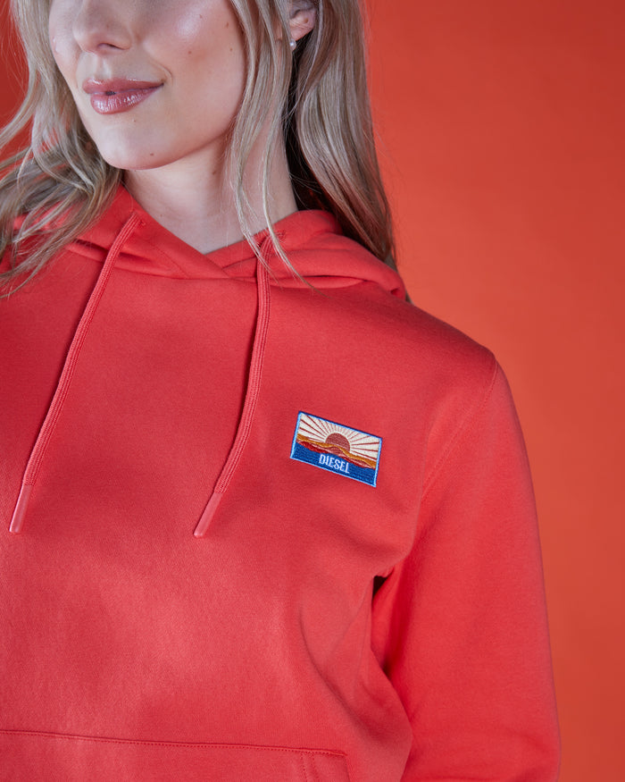 Veronica Hood Sunset Coral