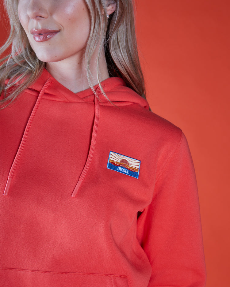 Veronica Hood Sunset Coral