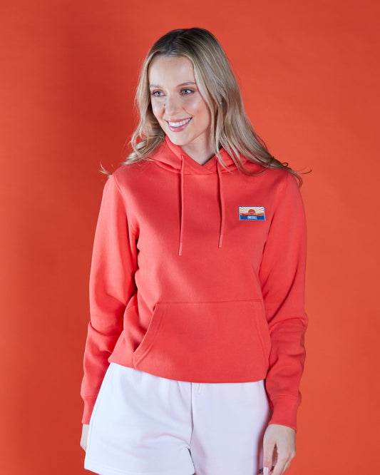 Veronica Hood Sunset Coral
