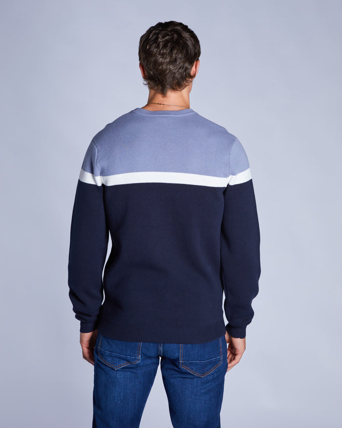 Vic Sweater Blue Wave